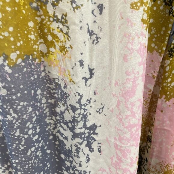 New! Diane von Furstenberg Jade SILK Skirt in Stella Fresco Rock Size M - Picture 7 of 16